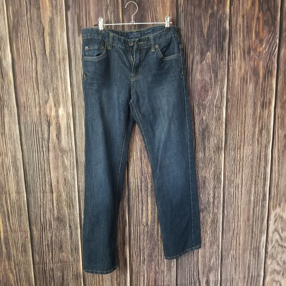 Lucky Brand size 14 boys Billy straight jeans